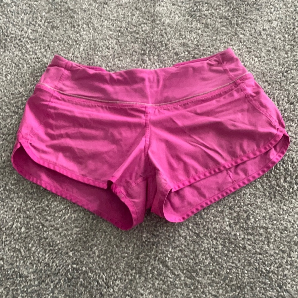 Lululemon speed shorts